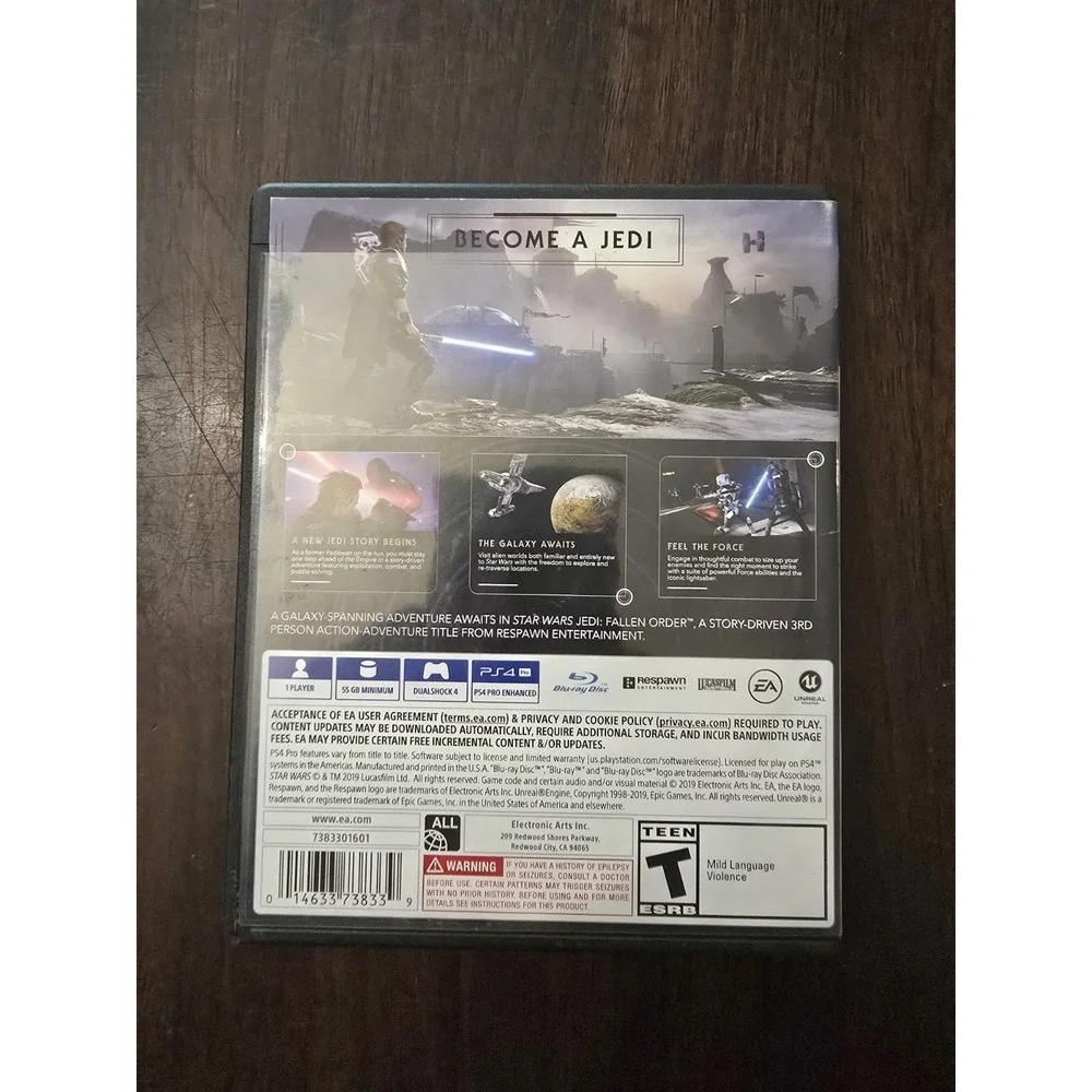 Star Wars Jedi: Fallen Order - Sony PlayStation 4 (Pre-Owned)
